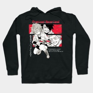 Promised Neverland ''OUTSIDE WORLD'' V2 Hoodie